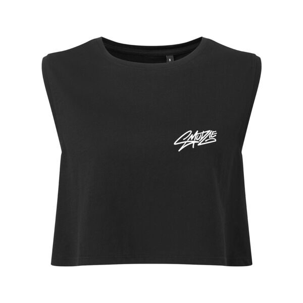 Womens Organic crop tank Thumbnail